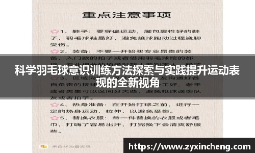 科学羽毛球意识训练方法探索与实践提升运动表现的全新视角